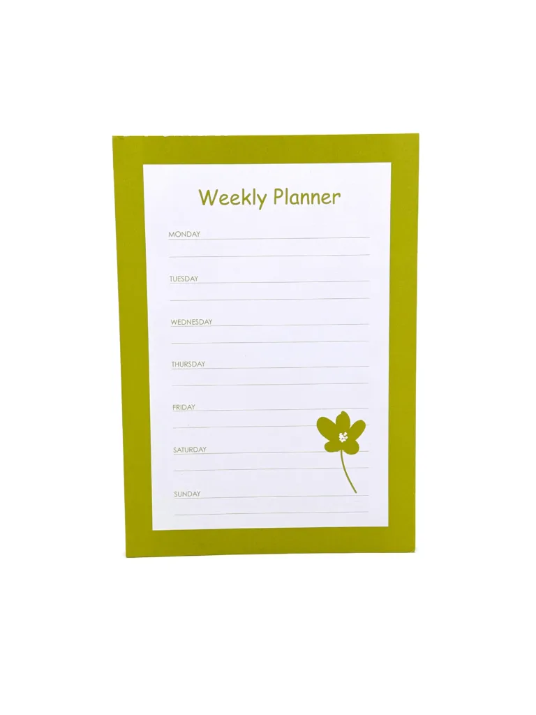 SYG25105 Weekly Planner 1