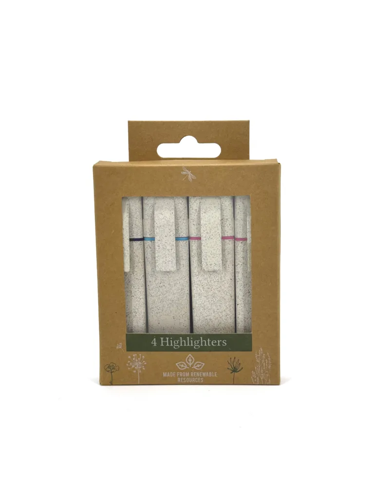 SYG25135 ECO Friendly Highlighters 4pk 1
