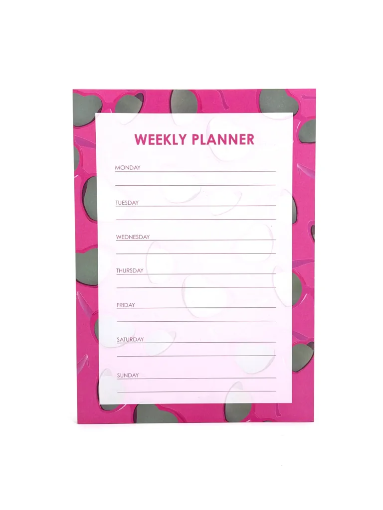 SYG25492 Weekly Planner