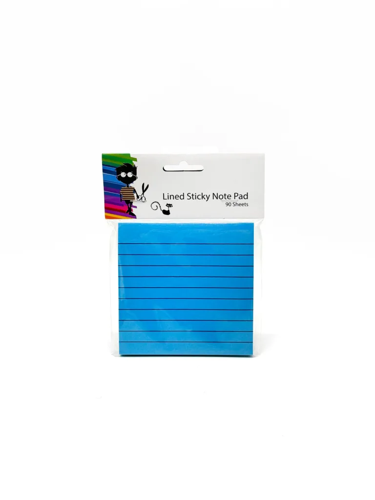 SYG25637 Lined Sticky Note Pad